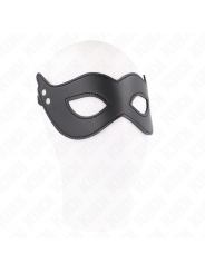 KINK - MASCHERA IN SIMILPELLE CON RIVETTI MODELLO 1 26 x 8 CM