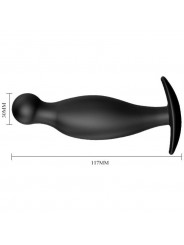 PRETTY LOVE - PLUG ANALE IN SILICONE 11.7 CM NERO