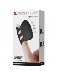 PRETTY LOVE - FLIRTATION DITALE VIBRAZIONE NERO STEWARD