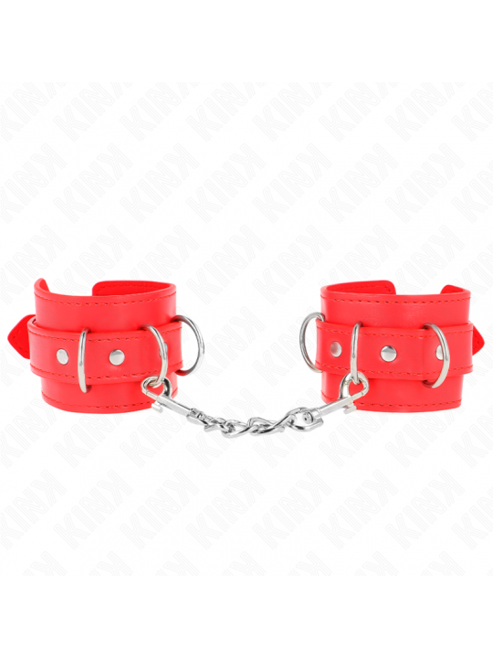 KINK - RESISTENZA DA POLSO CON 3 ANELLI A D REGOLABILE ROSSO 17,5-25 CM X 6 CM