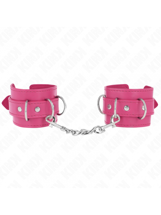 KINK - RESISTENZA DA POLSO CON 3 ANELLI A D REGOLABILE ROSA 17.5-25 CM X 6 CM