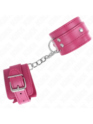 KINK - RESISTENZA DA POLSO CON 3 ANELLI A D REGOLABILE ROSA 17.5-25 CM X 6 CM