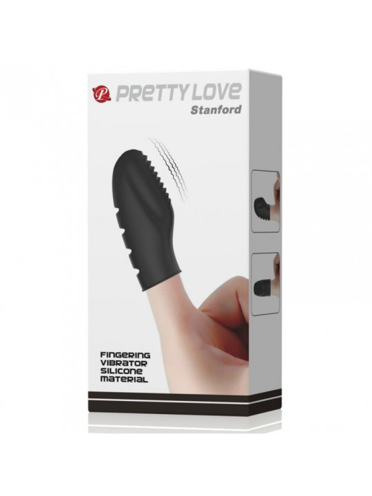 PRETTY LOVE - FLIRTAZIONE DITALE VIBRAZIONE NERO STANFORD