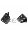 KINK - BRACCIALI STILE PUNTO NERO CON CATENA REGOLABILE 17-23 CM X 8,5 CM