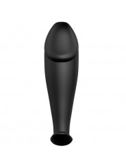 PRETTY LOVE - PLUG ANALE IN SILICONE FORMA DEL PENE E 12 MODALIT DI VIBRAZIONE NERO