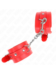 KINK - RESISTENZA DA POLSO SOTTILE ROSSO REGOLABILE 21-33 CM