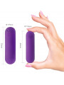 ARMONY - SPLASH HAHA VIBRATORE BULLET IN SILICONE 10 VIBRAZIONI 75 X 19 CM VIOLA