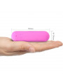 ARMONY - SPLASH HAHA VIBRATORE BULLET IN SILICONE 10 VIBRAZIONI 75 X 19 CM ROSA