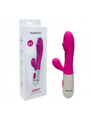 ARMONY - ABBY VIBRATORE E STIMOLATORE 16 VELOCITÀ ROSA