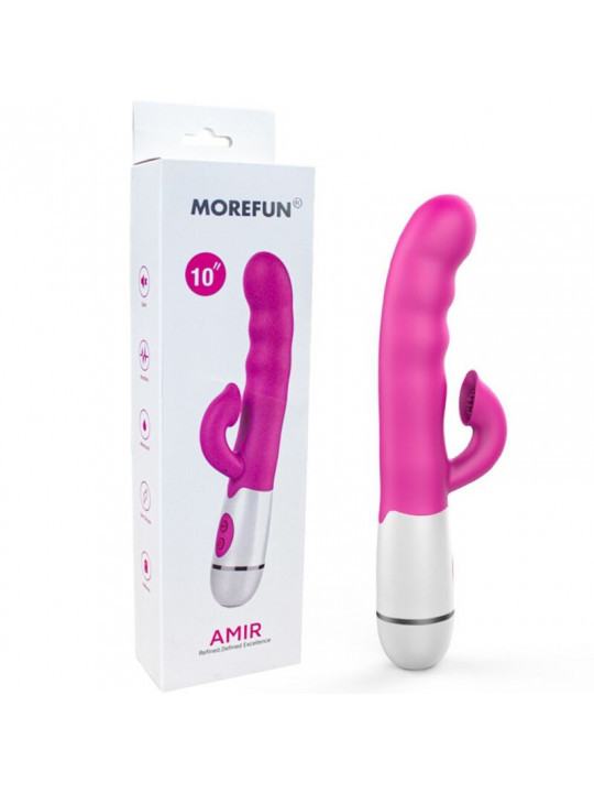 ARMONY - AMIR VIBRATORE MULTIFUNZIONE CON LINGUA STIMOLANTE 16 VELOCITÀ ROSA