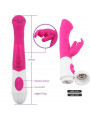 ARMONY - VIBRATORE E STIMOLATORE RABBIT G SPOT 10 VELOCITÀ ROSA