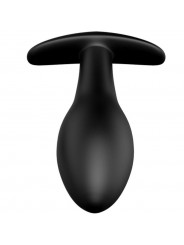 PRETTY LOVE - PLUG ANALE ANCORANTE IN SILICONE 12 MODALIT DI VIBRAZIONE NERO