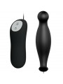 PRETTY LOVE - PLUG ANALE IN SILICONE 12 MODALIT DI VIBRAZIONE NERO