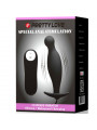 PRETTY LOVE - PLUG ANALE IN SILICONE 12 MODALIT DI VIBRAZIONE NERO