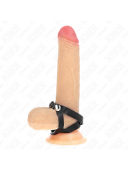 KINK - ANELLO PER PENE IN PELLE CON CHIUSURA A PRESSIONE 39 X 1 CM