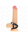 KINK - ANELLO PER PENE IN PELLE CON CHIUSURA A PRESSIONE 39 X 1 CM