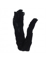 SUBBLIME - 952129 BODYSTOCKING A RETE CON DISEGNO ABITO E DETTAGLI FLOREALI NERO TAGLIA UNICA