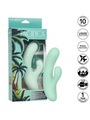 CALEXOTICS - PACIFICA FIJI VIBRATORE E STIMOLATORE PUNTO G 10 VIBRAZIONI AQUA