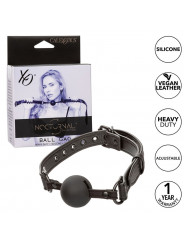 CALEXOTICS - NOCTURNAL BALL GAG SILICONE NERO