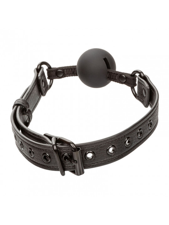 CALEXOTICS - NOCTURNAL BALL GAG SILICONE NERO