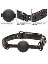 CALEXOTICS - NOCTURNAL BALL GAG SILICONE NERO