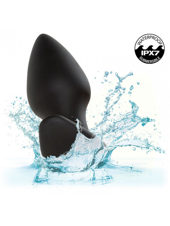 CALEXOTICS - ROCK BOTTOM PERFECT ANAL PLUG 10 VIBRAZIONI SILICONE NERO