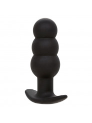 CALEXOTICS - ROCK BOTTOM PERLINE TAPPO ANALE 10 VIBRAZIONI SILICONE NERO