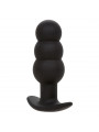 CALEXOTICS - ROCK BOTTOM PERLINE TAPPO ANALE 10 VIBRAZIONI SILICONE NERO