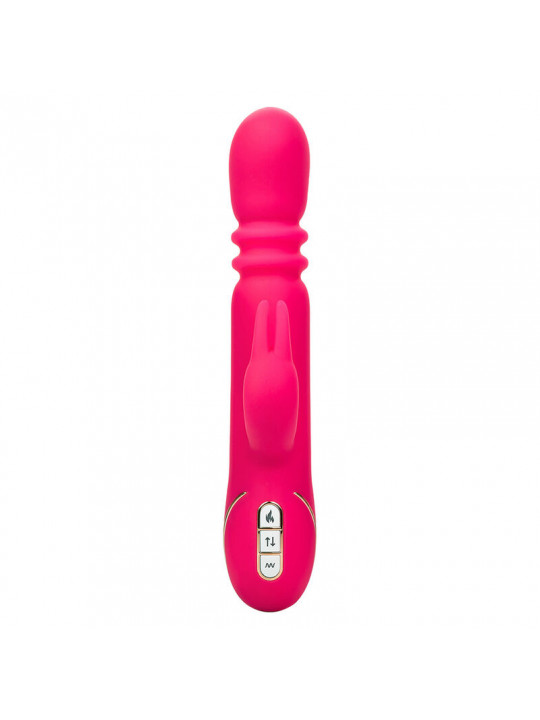 CALEXOTICS - JACK FANTASY VIBRATORE TRIPLO RISCALDATO ROSA CONIGLIO