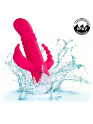 CALEXOTICS - JACK FANTASY VIBRATORE TRIPLO RISCALDATO ROSA CONIGLIO