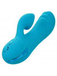 CALEXOTICS - SUNSET BEACH SEDUCER VIBRATORE E STIMOLATORE 10 FUNZIONI BLU