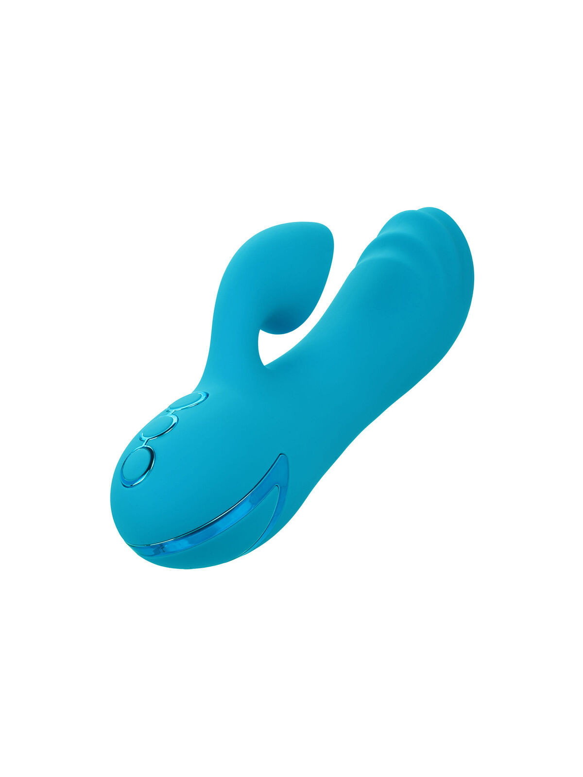 CALEXOTICS - SUNSET BEACH SEDUCER VIBRATORE E STIMOLATORE 10 FUNZIONI BLU