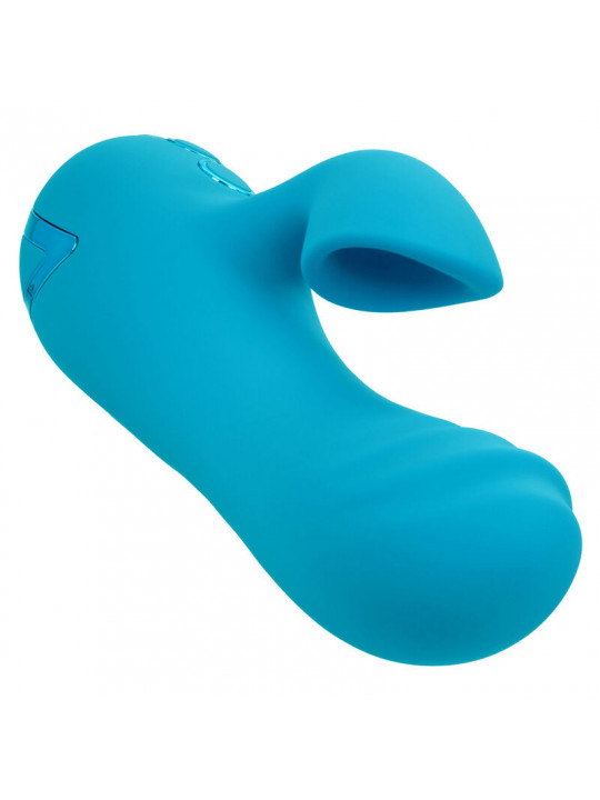 CALEXOTICS - SUNSET BEACH SEDUCER VIBRATORE E STIMOLATORE 10 FUNZIONI BLU