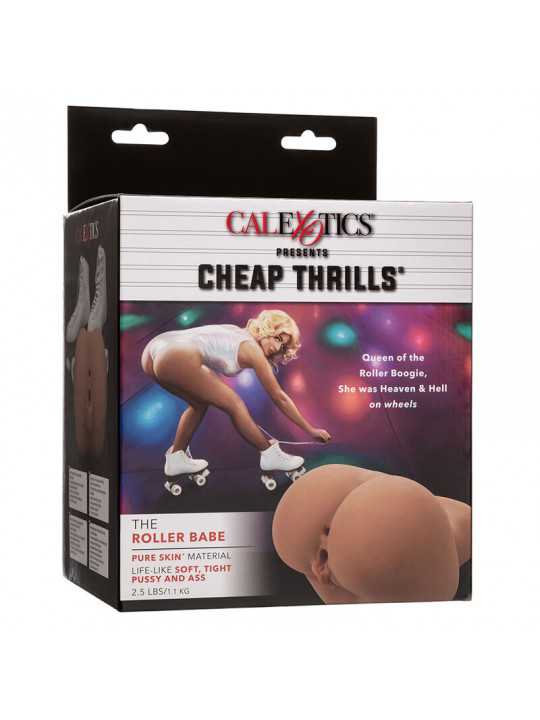 CALEXOTICS - THE ROLLER BABE DOPPIO MASTURBATORE REALISTICO FLESH