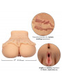 CALEXOTICS - THE PEEP SHOW GIRL DOPPIO MASTURBATORE REALISTICO FLESH