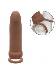 CALEXOTICS - MAXX THICK DUAL PENETRATOR 10 VIBRAZIONI MARRONE