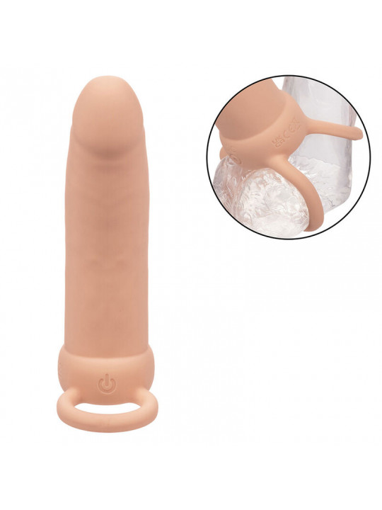 CALEXOTICS - MAXX THICK DUAL PENETRATOR 10 VIBRAZIONI CARNE