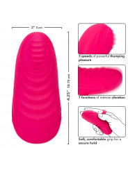 CALEXOTICS - ENVY MASSAGGIATORE PALLA ROTANTE PORTATILE 7 VIBRAZIONI ROSA