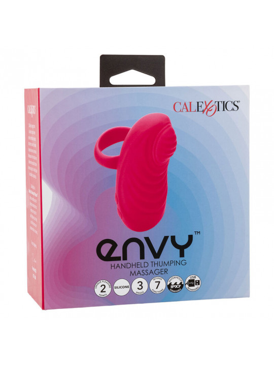 CALEXOTICS - ENVY MASSAGGIATORE PALLA ROTANTE PORTATILE 7 VIBRAZIONI ROSA