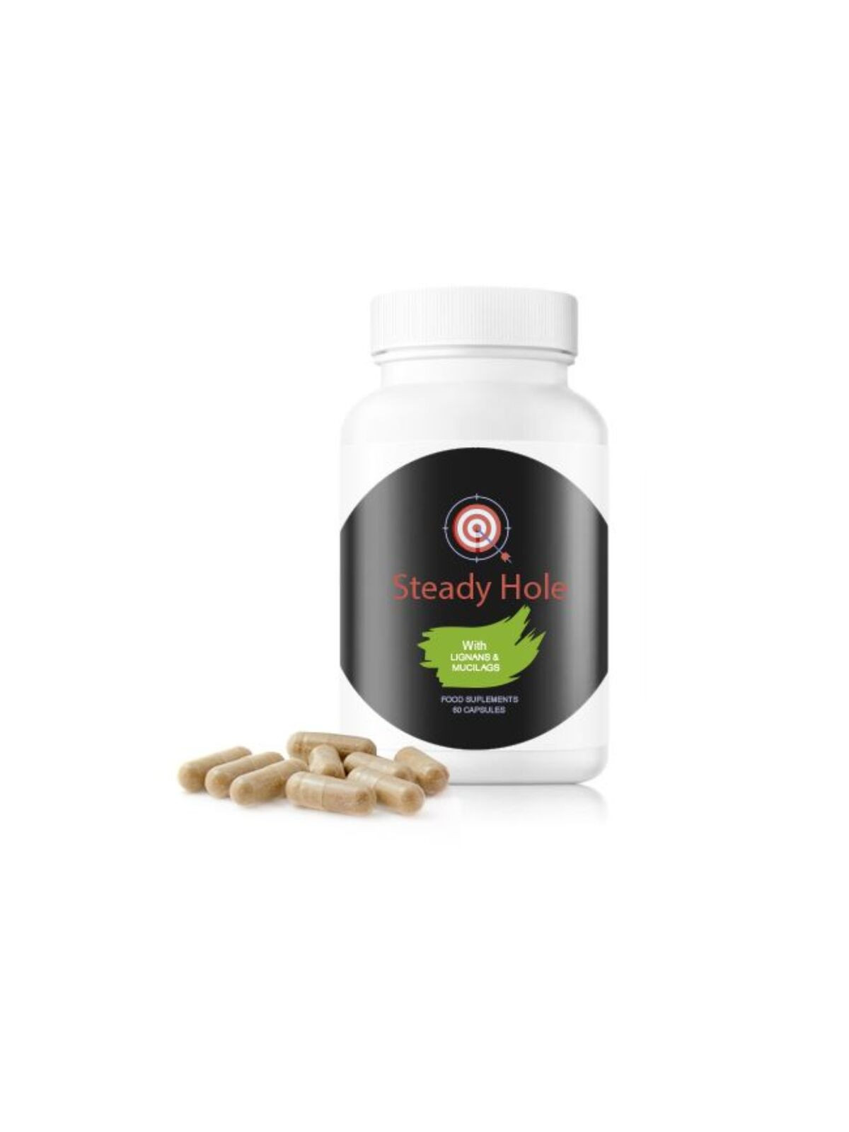 500 COSMETICS - CAPSULE U-STEADY HOLE PER LA SALUTE DEL TRANSITO INTESTINALE - 60 CAPSULE