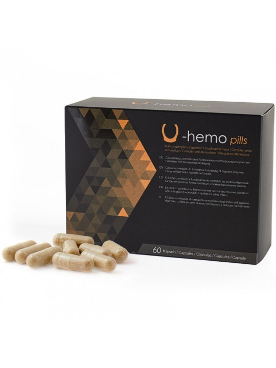 500 COSMETICS - CAPSULE U-HEMO PER PREVENIRE LE EMORROIDI - 60 CAPSULE