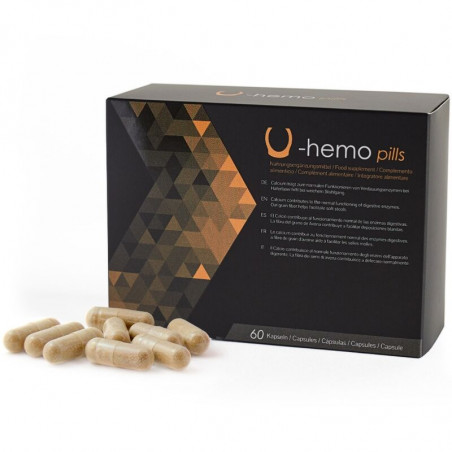 500 COSMETICS - CAPSULE U-HEMO PER PREVENIRE LE EMORROIDI - 60 CAPSULE