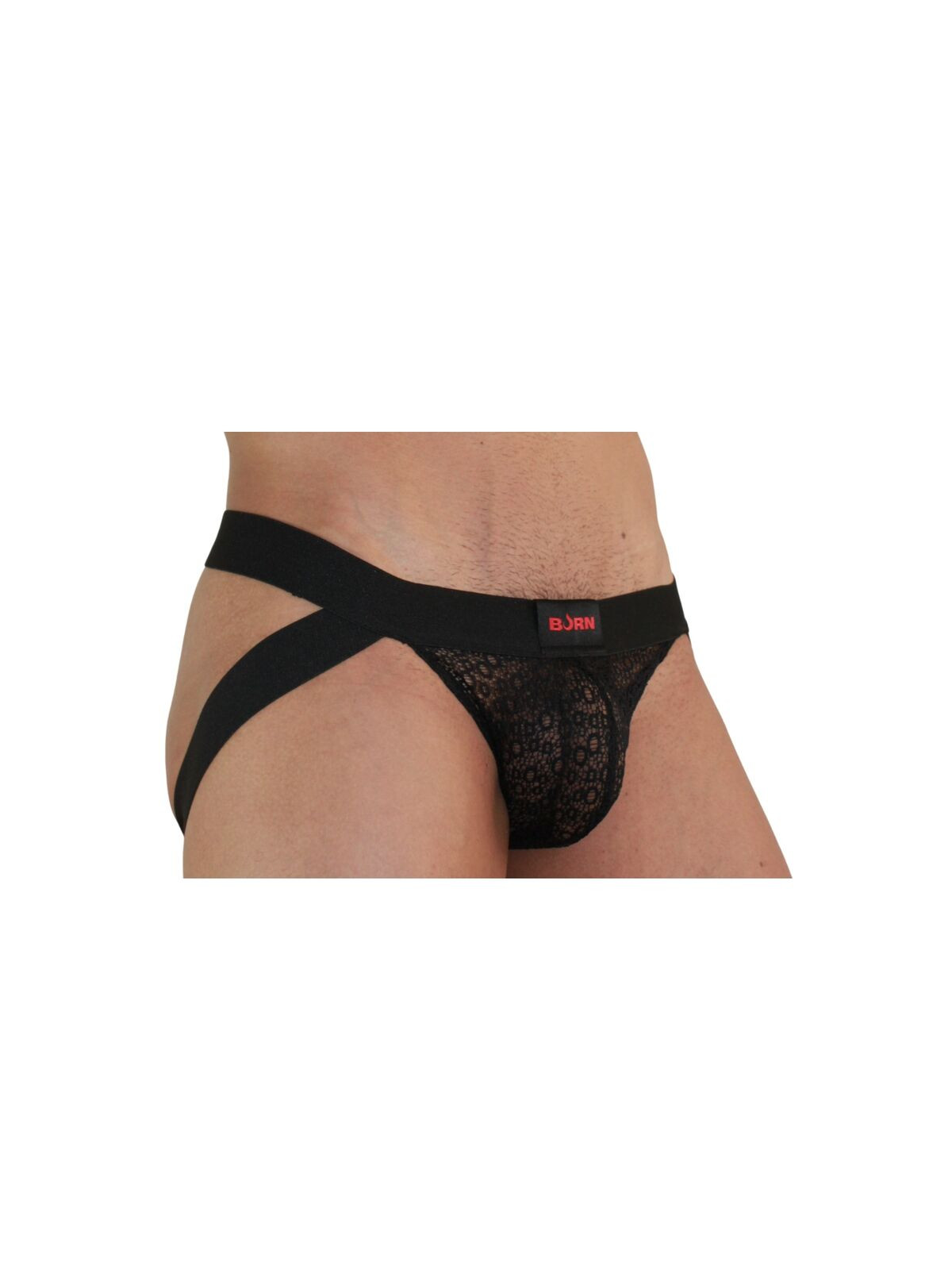 BURN - 005 JOCK LINGERIE NERO S