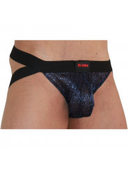 BURN - 006 JOCK BLU LUCIDO / NERO S