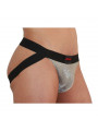 BURN - 001 JOCK BEIGE LUCIDO / NERO L