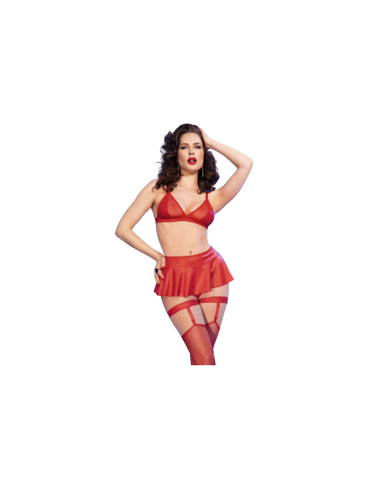 CHILIROSE - CR 4716 SET 3 PEZZI ROSSO S