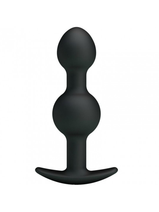 PRETTY LOVE - SFERE ANALI IN SILICONE PER STIMOLAZIONE SPECIALE 10.3 CM NERO