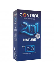 CONTROL - DUO NATURA 2-1 CONSERVANTE + GEL 6 UNITÀ