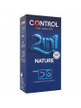 CONTROL - DUO NATURA 2-1 CONSERVANTE + GEL 6 UNITÀ