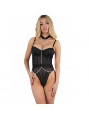 LIVCO CORSETTI FASHION - MELISENDA CF 1709 ACCAPPATOIO + CAMICIA + PERIZOMA NERO S